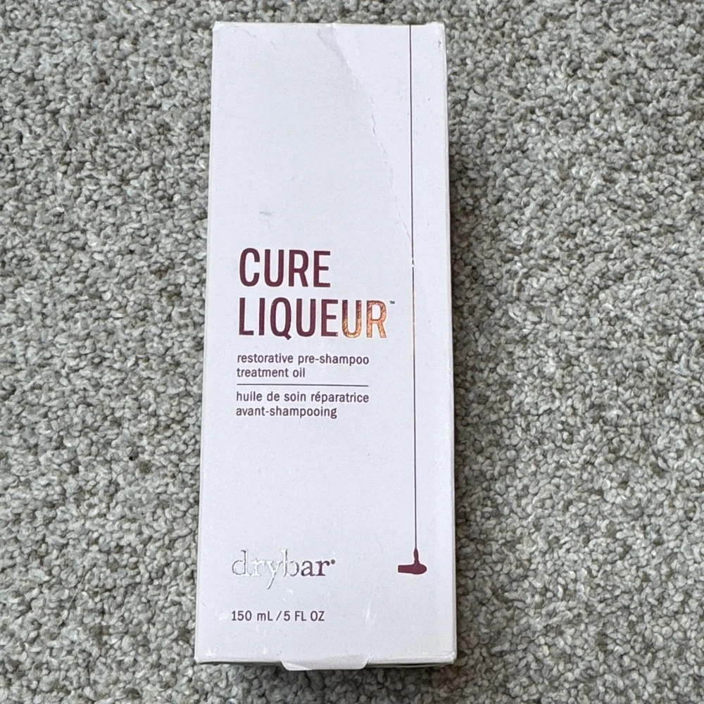 Drybar Cure Liqueur Restorative Pre-Shampoo Treatment Oil 5 oz NWT